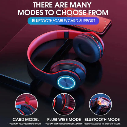 B39 Bluetooth Head-Mounted Folding Gaming Headset