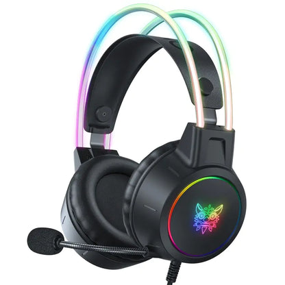 X15 PRO Double-Head Gaming Headphones with RGB