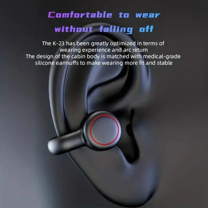 Wireless Esports Gaming Headset with Digital Display