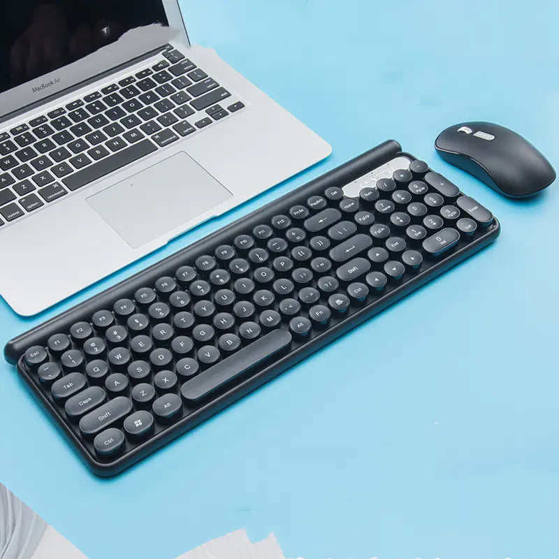 Wireless Charging Keyboard and Mouse Set for Gaming