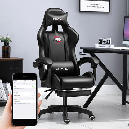 Ergonomic Gaming Office Chair with Adjustable Recline