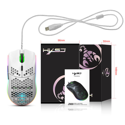 RGB Honeycomb Gaming Mouse